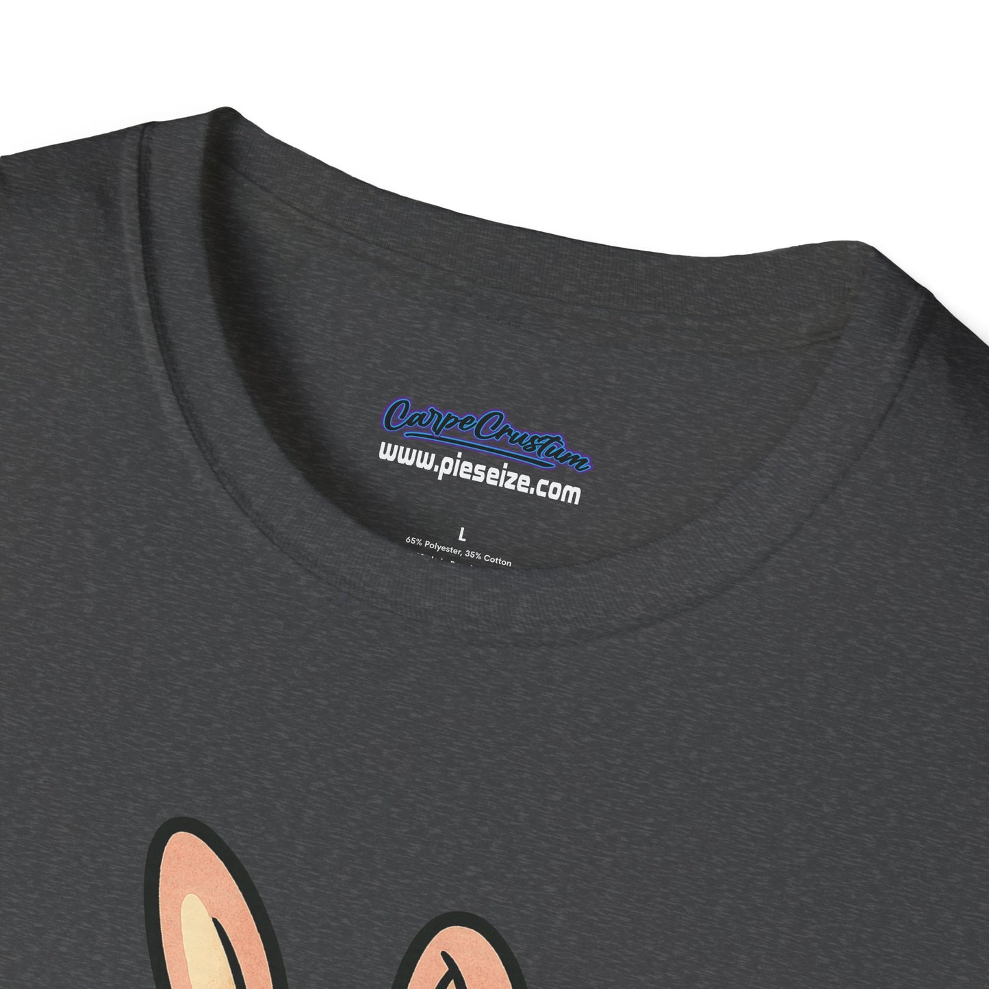 Cute Bunny with Machine Gun T-Shirt - Funny Retro Cartoon Graphic Tee