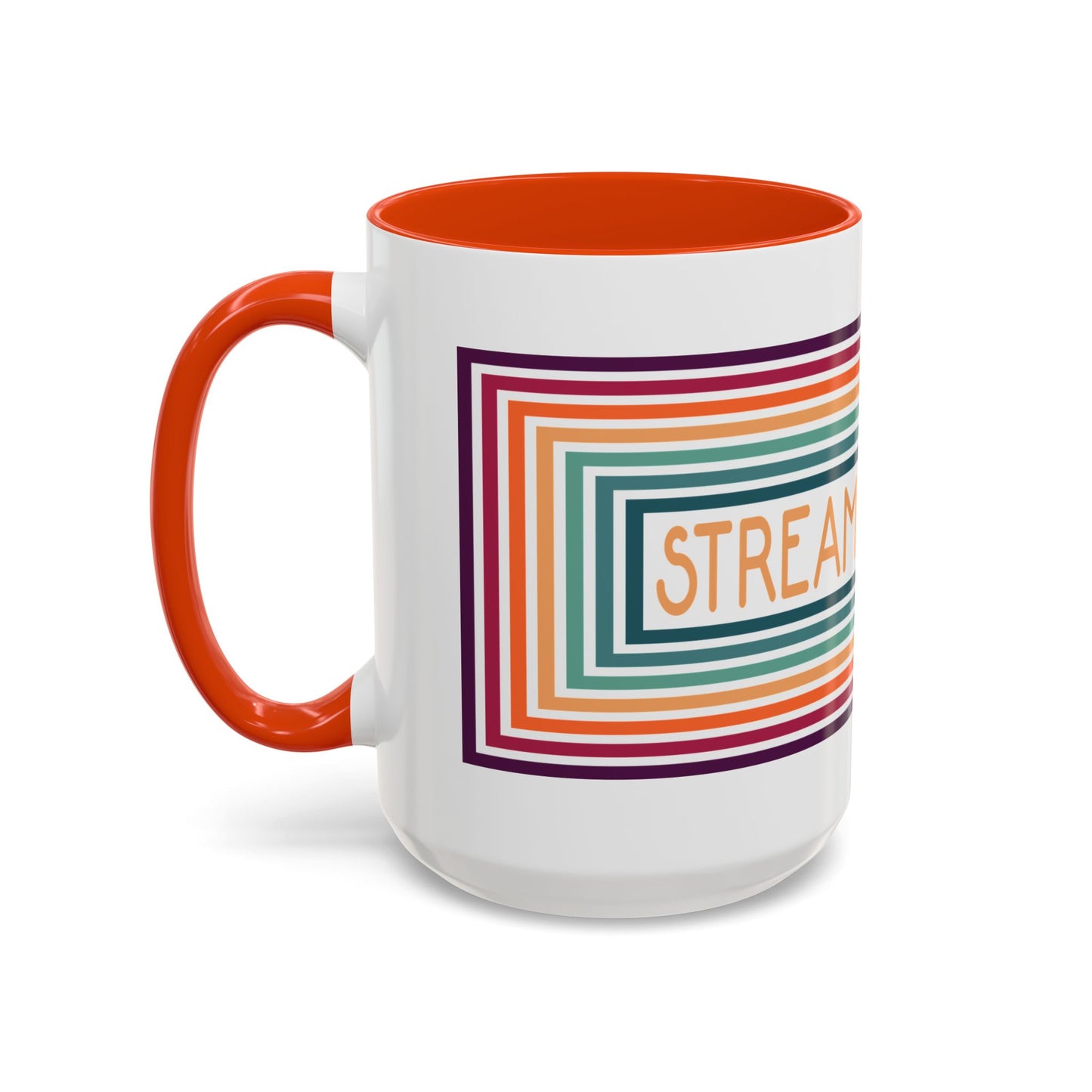 Streamer Trash Retro Logo Coffee Cup
