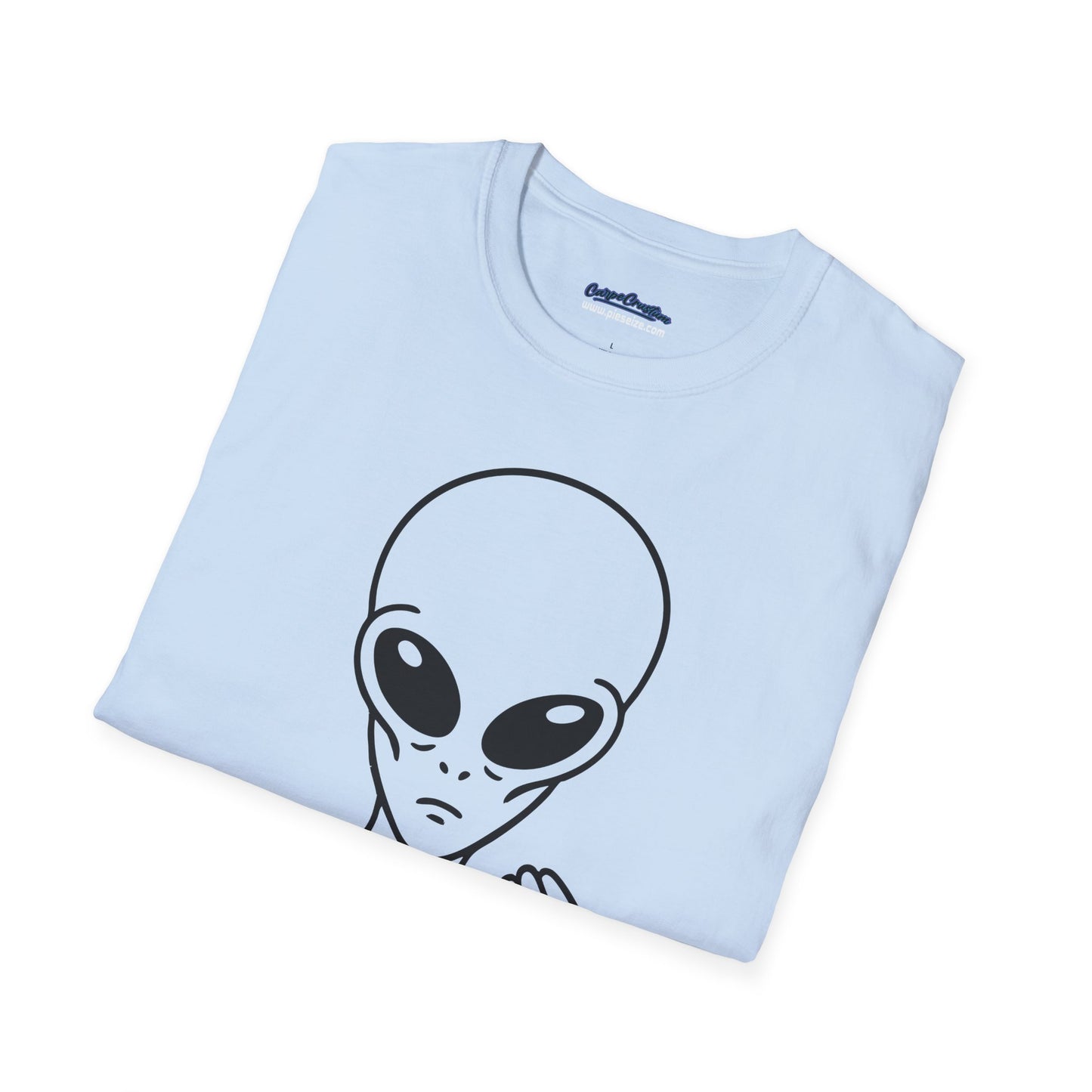 Italien Alien Funny Italian Gesture Shirt – UFO Meme Graphic Tee, Italian Hand Alien Shirt, Gift for Italians, Sci-Fi Humor Tee