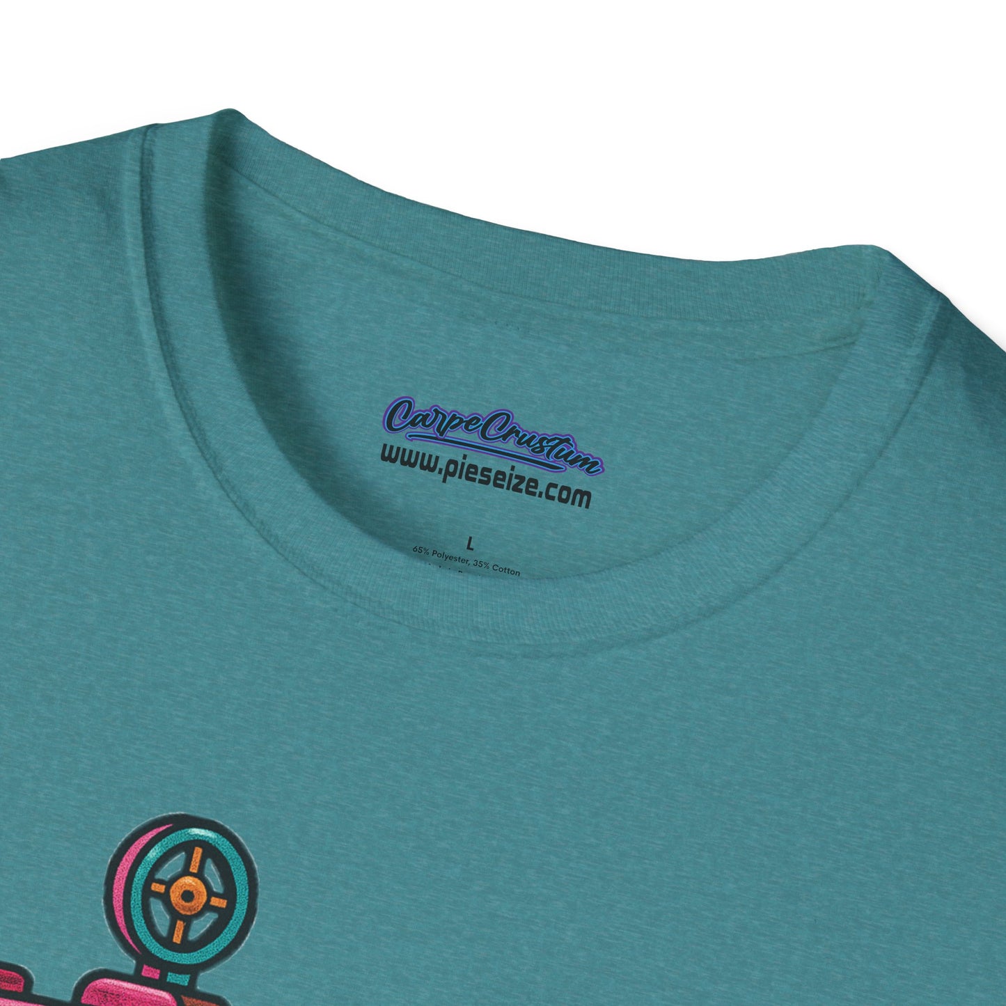 Whimsical Candy 50 Cal Shirt – Bright & Bold Funny Gun Design Tee