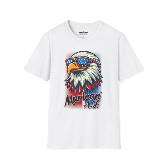 USA Eagle 'Murican A.F. Shirt - Funny Patriotic T-Shirt, July 4th, Independence Day