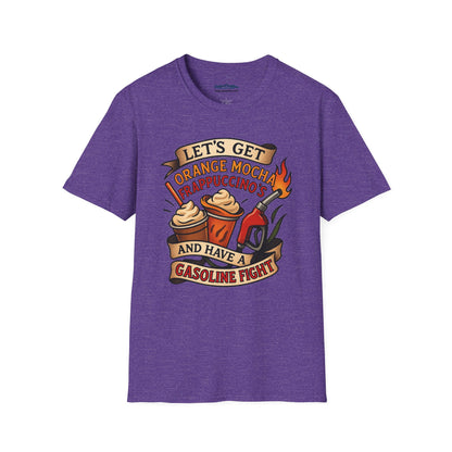 Zoolander Inspired Orange Mocha Frappuccino Shirt Funny Gasoline Fight Tee