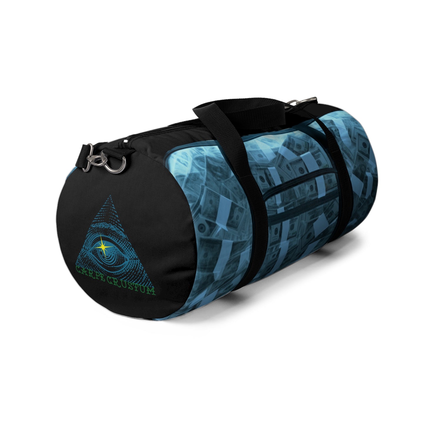 X-Ray Money Duffel Bag Heist-Inspired Gym & Travel Bag with Cash Print