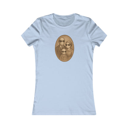 Invisible Man Family Portrait Halloween Tee – Vintage Style Spookiness for the Whole Fam!