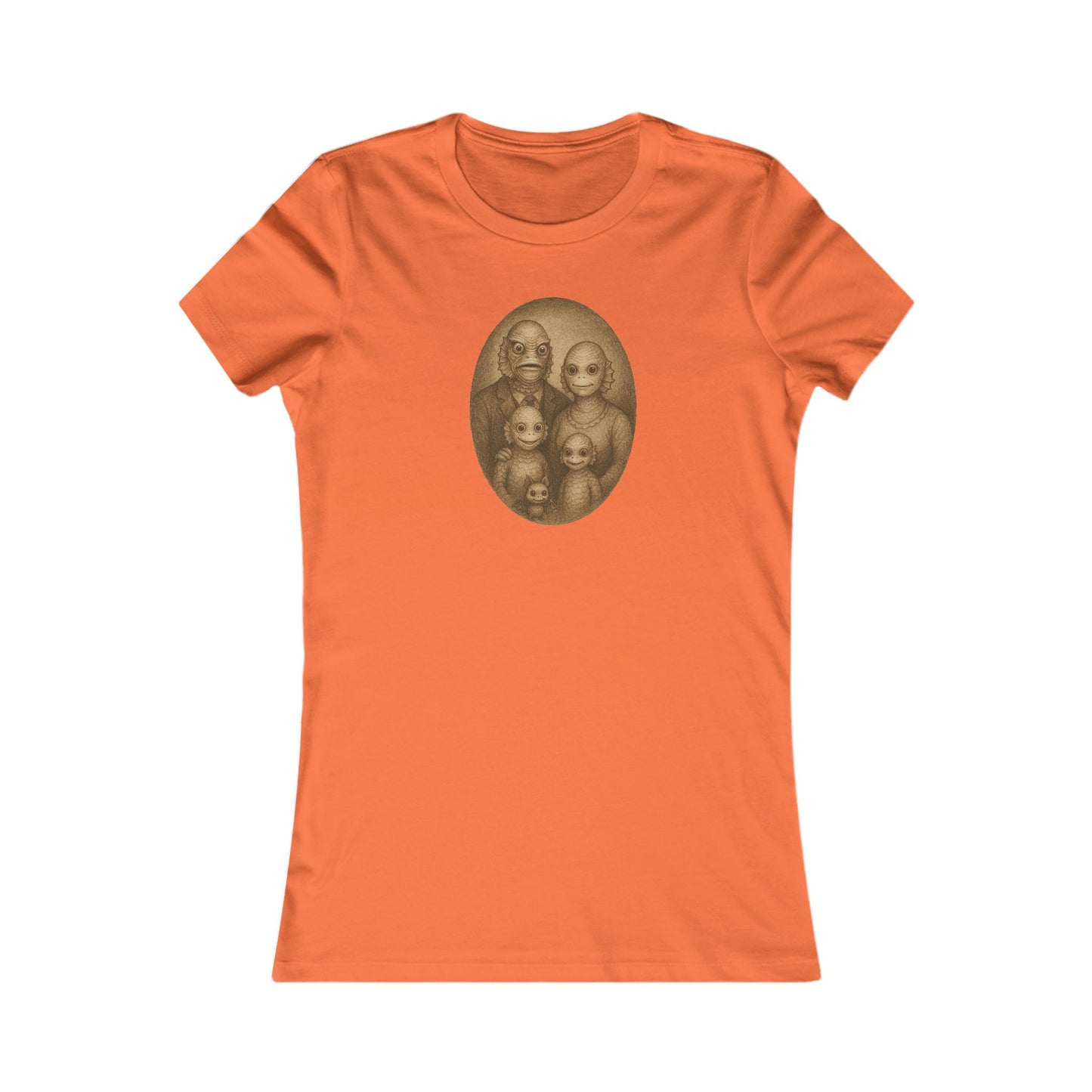 Creature Family Reunion – Women's Halloween T-Shirt