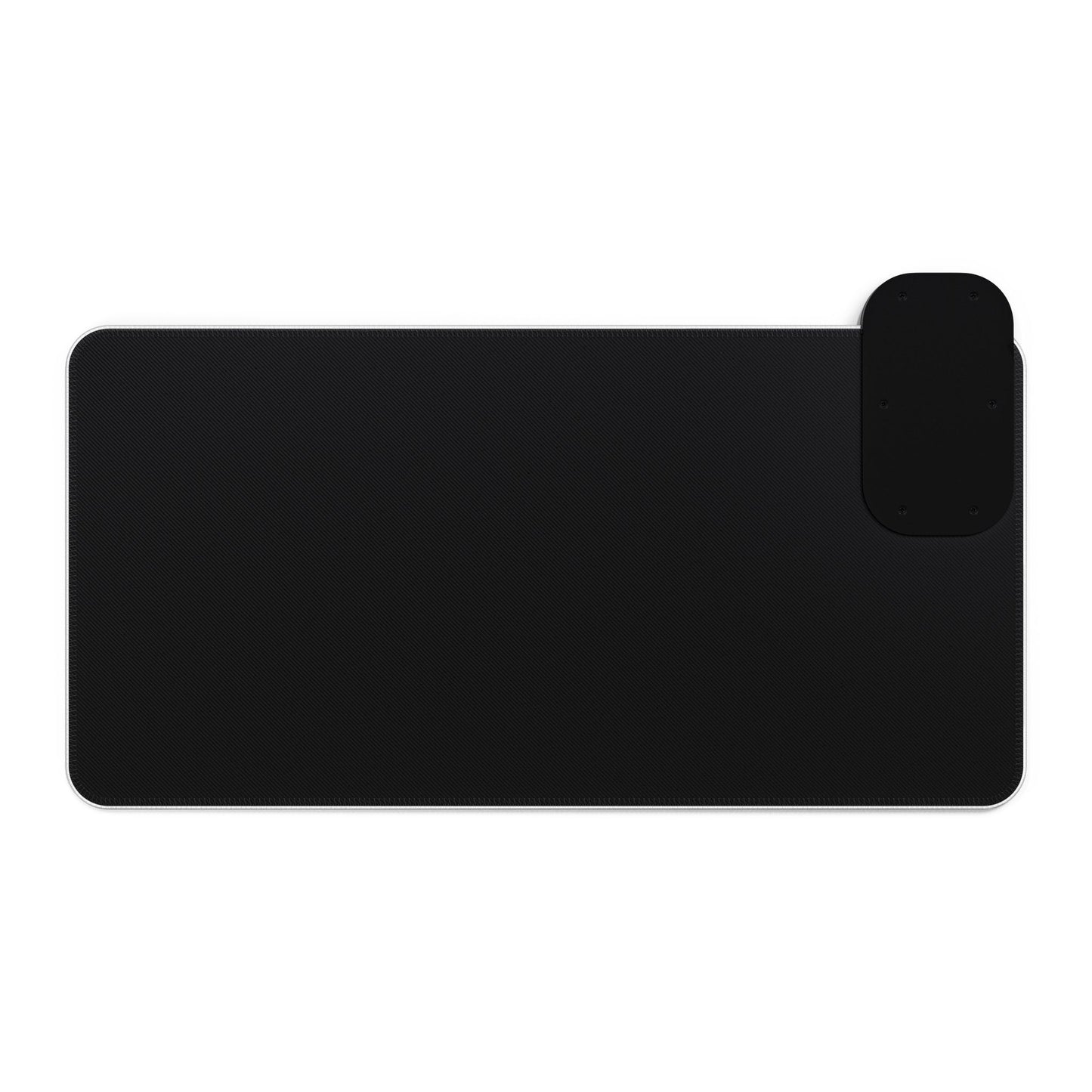 Streamer Trash Gaming LED Mousepad with Wireless Charging Black Fancy Logo